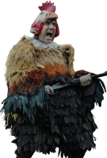 The Gentlemen Daniel Ings Freddy Horniman Chicken Costume - Image 2